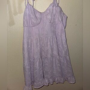 Wild Fable Light Purple Textured Top